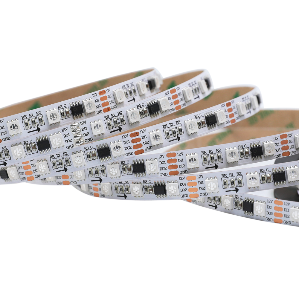 DC12V GS8206 5050SMD RGB, Breakpoint-continue,300LEDs Addressable Digital Strip Lights, Waterproof Dream Color Programmable Flexible LED Ribbon Light, 16.4ft/65.6ft/164ft/328ft per Roll DC12V GS8206 5050SMD RGB, Breakpoint-continue,300LEDs Addressable Digital Strip Lights, Waterproof Dream Color Programmable Flexible LED Ribbon Light, 16.4ft/65.6ft/164ft/328ft per Roll